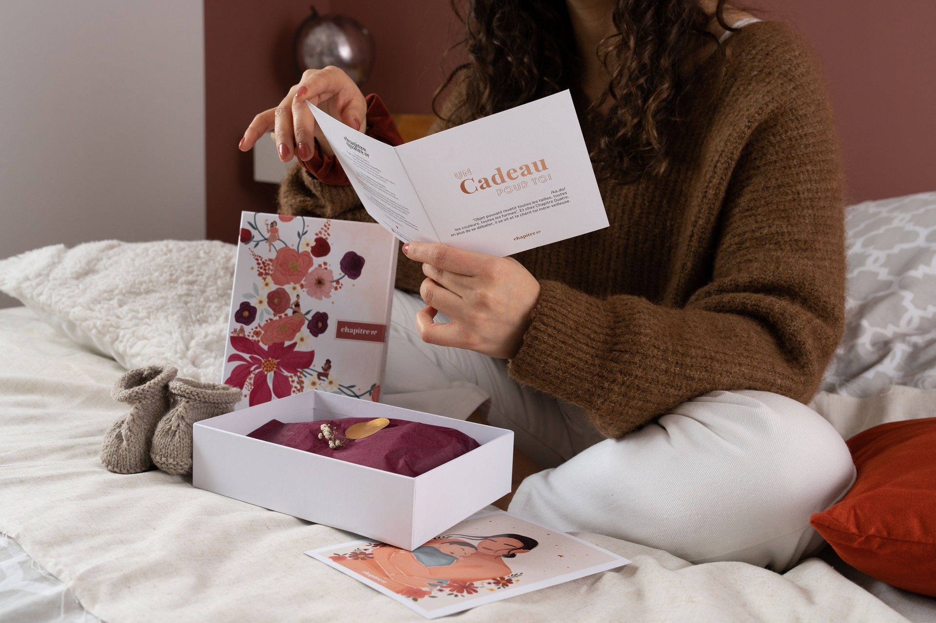 Panier-cadeau 1 pour nouvelle Maman